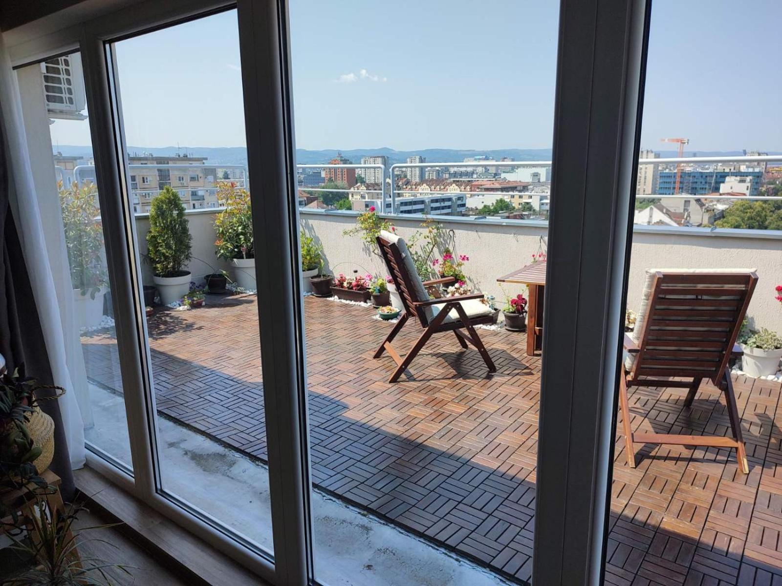 Penthouse Apartment Novi Sad Eksteriør bilde