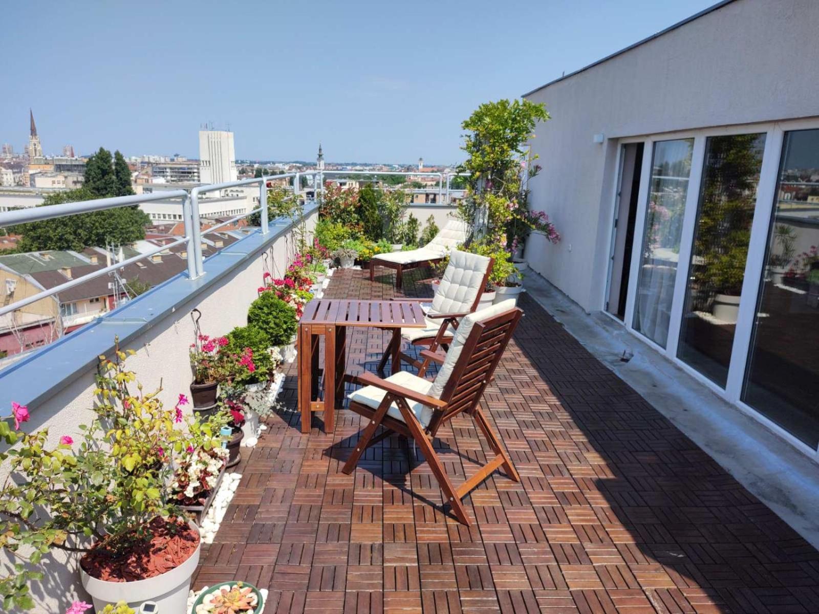 Penthouse Apartment Novi Sad Eksteriør bilde
